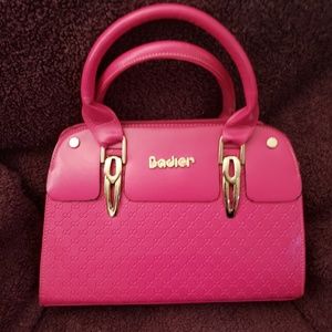 Badier pink hand bag
